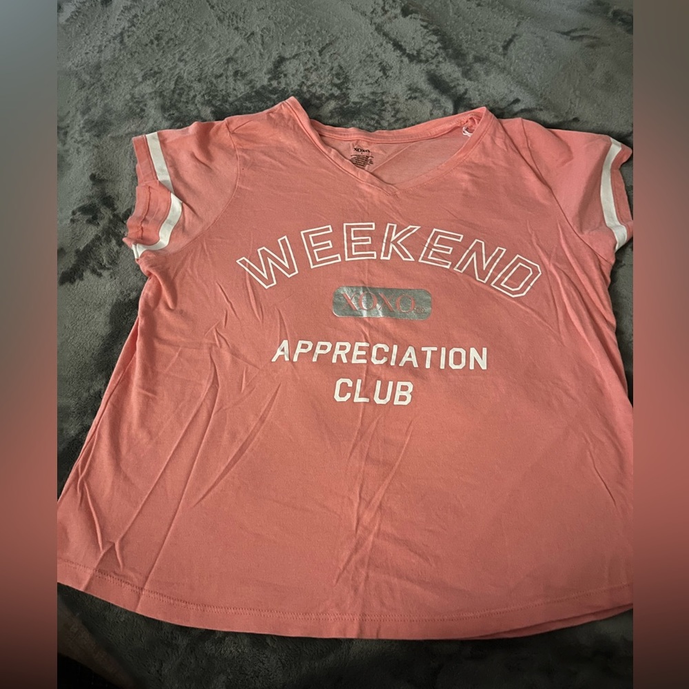 XOXO| Pink Cotton Shirt